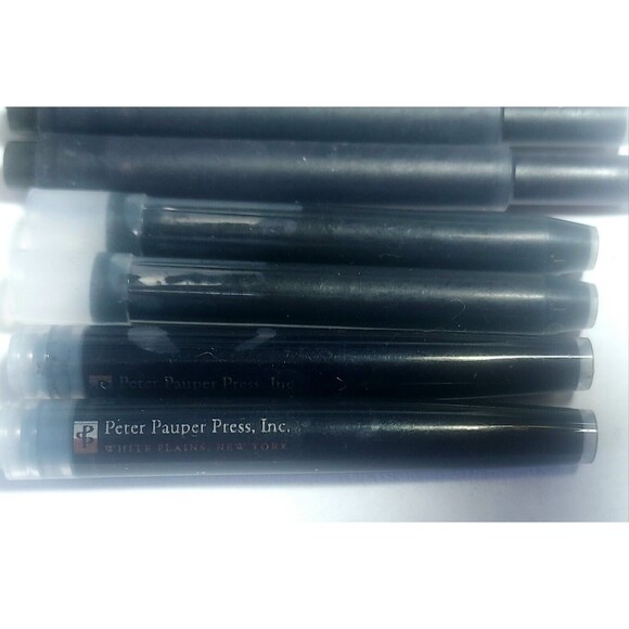 Lot Of 18 Assorted Black & Blue Fountain Pen Cartridges Kaweco Caran d'Ache - Picture 4 of 5